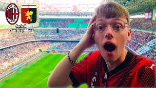 FIRST EXPERIENCE of the SAN SIRO | AC Milan vs Genoa MATCHDAY VLOG