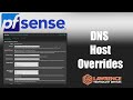 pfsense DNS Host Overrides