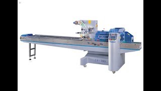automatic flow sponge/wiper/ foam packing machine