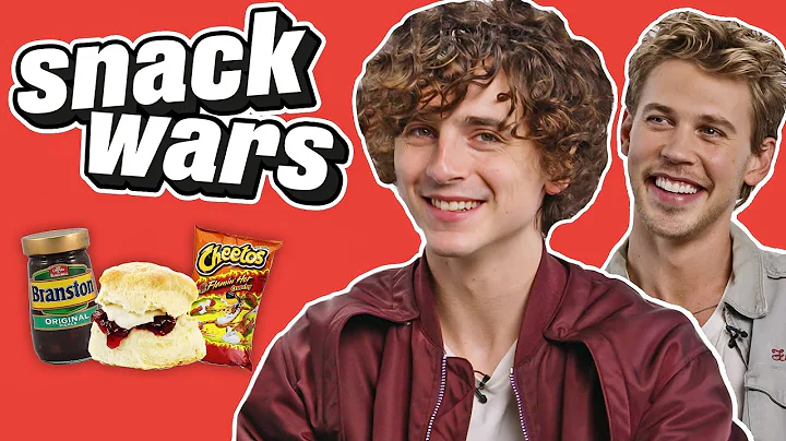 Timothée Chalamet and Austin Butler Rate British Food | Snack Wars