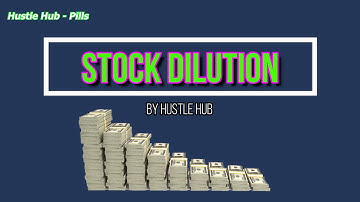 THE COST OF SHARE DILUTION EXPLAINED.