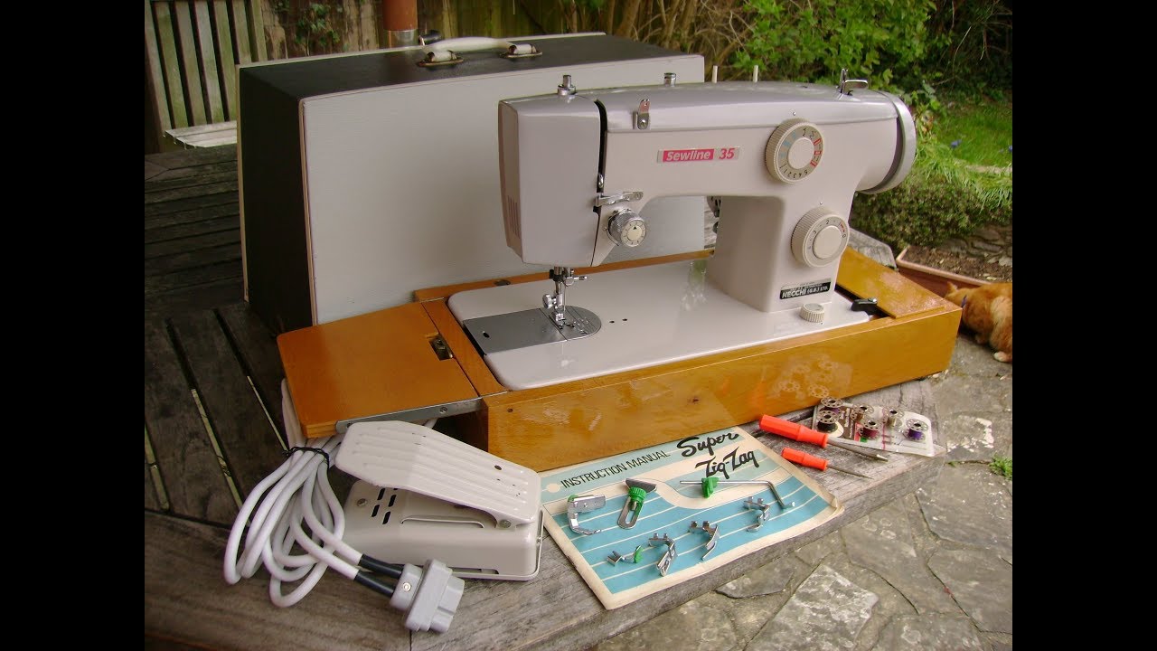 Necchi Sewline 35 sewing machine - YouTube
