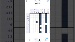 Nonogram August 29 2020