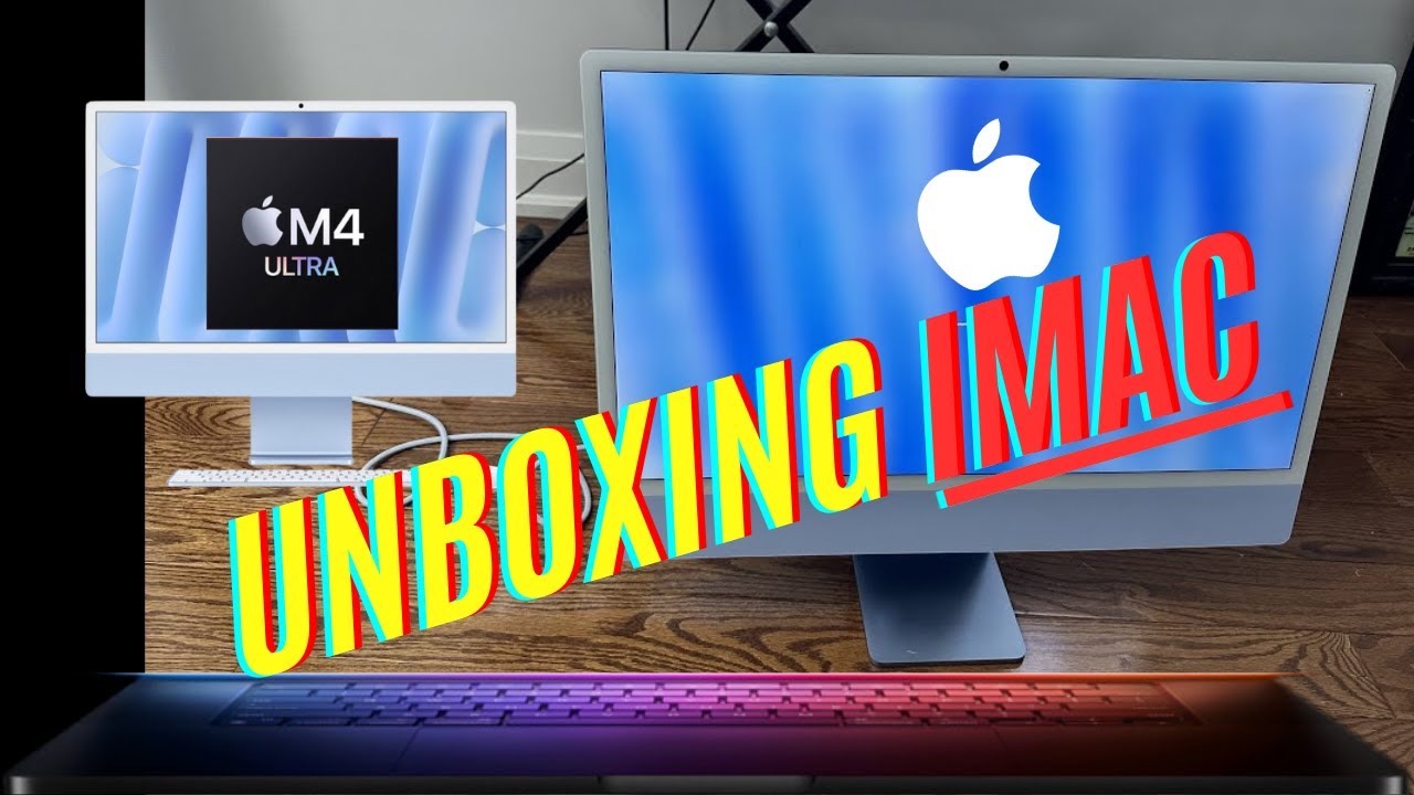 2024 M4 iMac 🖥️ NEW Unboxing Video - YouTube