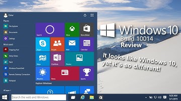 Windows 10 Build 10014 Review - It Looks Like Windows 10, Yet it