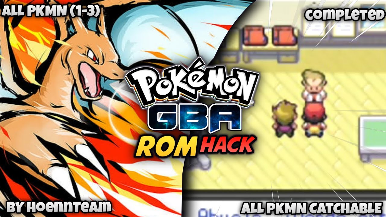 all pokemon rom hacks gba