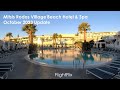 Mitsis rodos village beach hotel  spa october 2023 update 4k