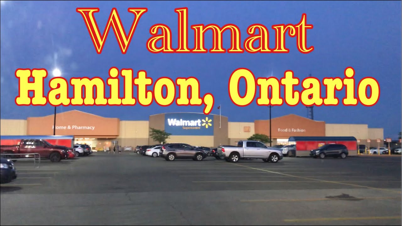 Walmart... Hamilton Ontario... The Review vanlife YouTube