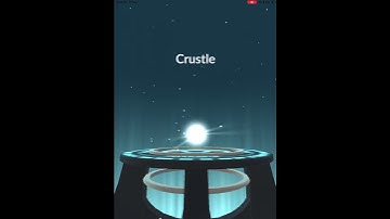 Evolving dwebble into crustle.