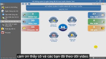 Master Test - Hướng dẫn cập nhật câu hỏi từ file (Offline)
