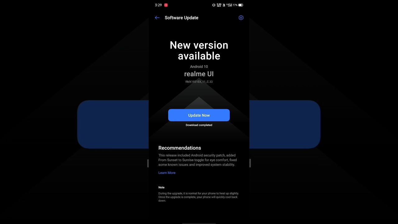 Software Update : Realme X2 Pro October 2020