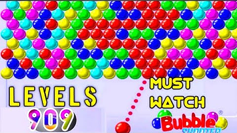 Bubble Shooter Level 909 | Bubble Shoot Gameplay