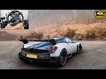 Pagani huayra bc  forza horizon 5  logitech g29 gameplay