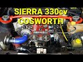 Sierra Cosworth 330cv ACCELERATION Castelletto Circuit