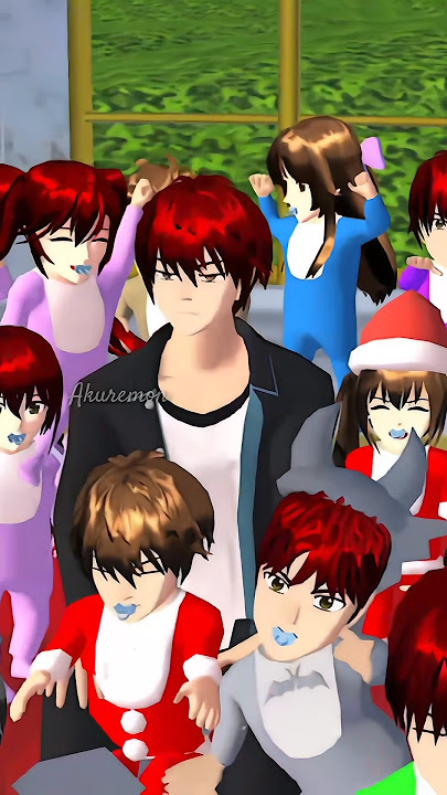 Bapaknya punya anak segudang 😭 ..  ib?: @ReyganCH16 #shorts #sakuraschoolsimulator