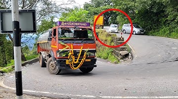 Impatient Drivers Cause Chaos for Trucks on Ghat Roads