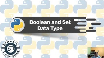 Boolean and set data type || data type in python || python for beginners