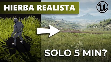 Añade hierba REALISTA a tu proyecto de Unreal Engine 5 🌾 ¡Crea paisajes INCREIBLES en 5 minutos!