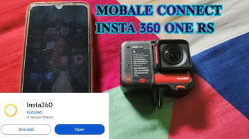 How to connect Insta 360 with One Rs mobile✅       INSTA 360 ONE RS Mobile se Kaise connect kare