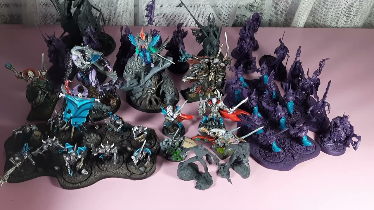 Soulblight gravelords army showcase update painted grave guard age of  sigmar warhammer