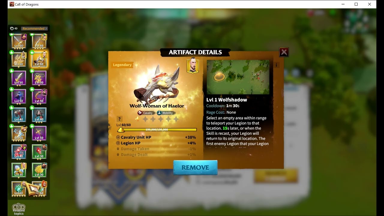 Call of Dragons: Using Ancient Tree in Roots of War