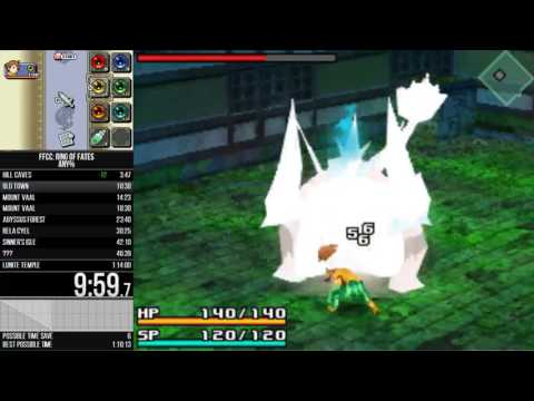Final Fantasy Crystal Chronicles: Ring of Fates - Any% Speedrun in 1:12:01