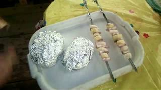 УТКА НА МАНГАЛЕ. ЧЕРКИ С ОВОЩАМИ! УТКА НА МАНГАЛЕ. ЧЕРКИ С ОВОЩАМИ!