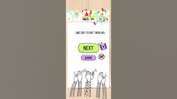 Brain Test Tricky Puzzles level 104 Walkthrough #NovemacGaming #shorts