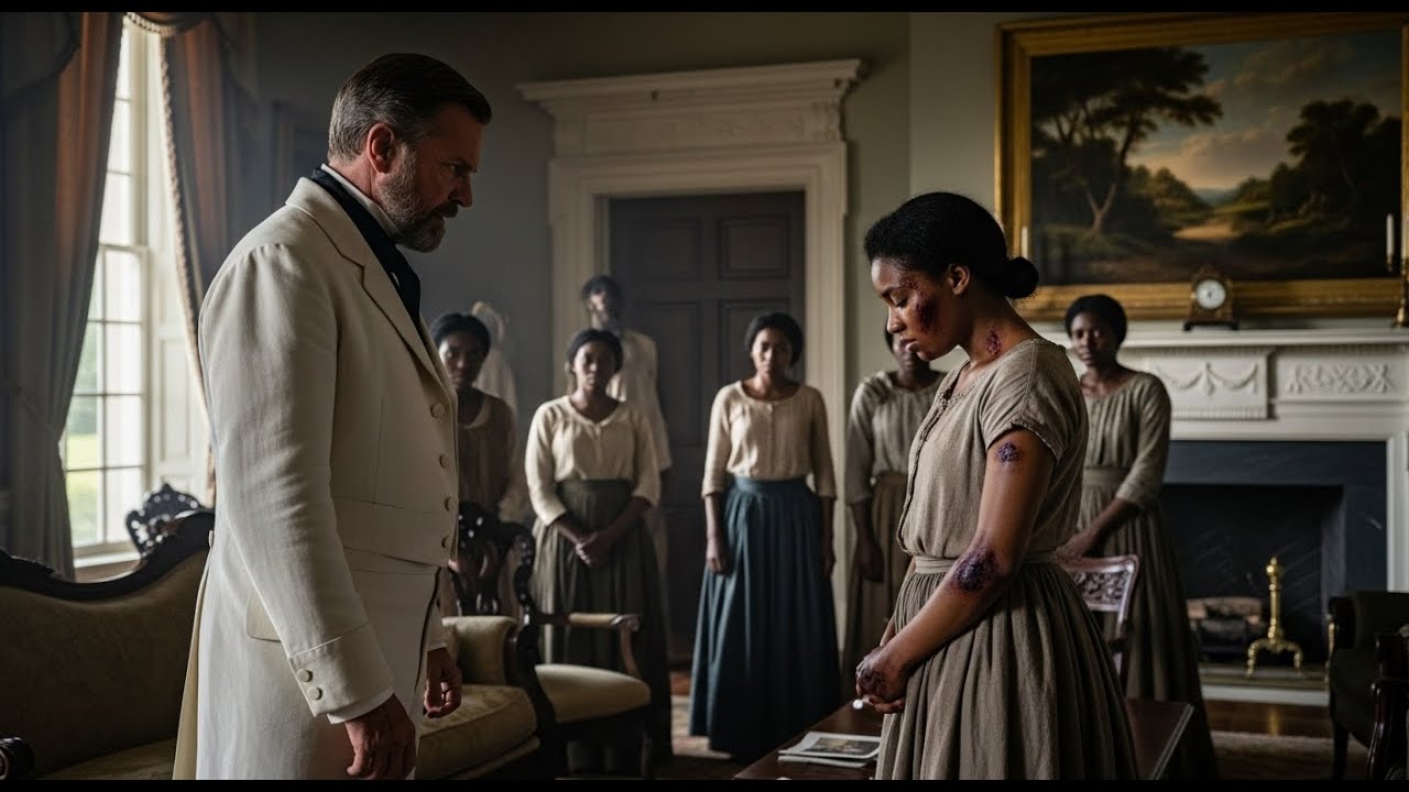 El señor vio los hematomas en la nueva esclava... lo que hizo a continuación dejó a todos en shock.