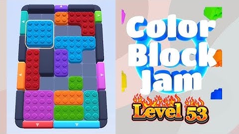 COLOR BLOCK JAM LEVEL 53#GAME#GAMES#GAMEPLAY