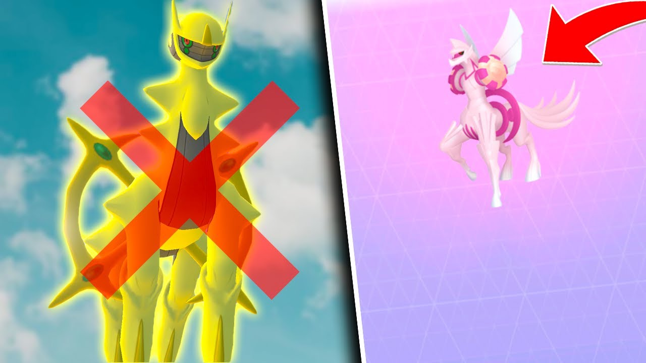 There's no sign of Arceus yet in Pokémon Go's Sinnoh Tour