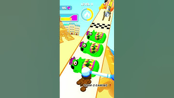 Teeth Runner! Level 11 🤢🪥  #shorts #TeethRunner!