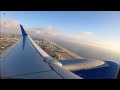 {4K} [TAKEOFF &amp; LANDING] Los Angeles (LAX) - San Francisco (SFO) — United Airlines — Boeing 737-900