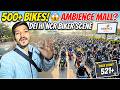 500+Bikes Took Over Ambience Mall Scene 🔥 | Delhi NCR Biggest Bike Meetup 😱