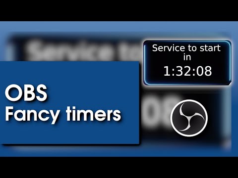 OBS Fancy Timers
