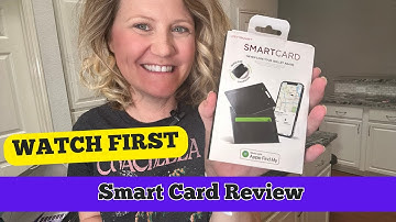 Smart card Wallet Review/ Tracking Card