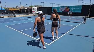 06225 Play Zone WMN Open SF M2 AT vs Leah Tauber & Jamie Haas screenshot 4