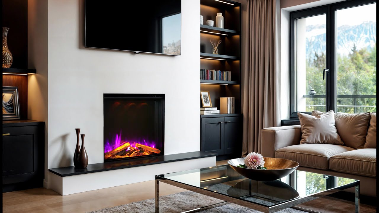 🔥 Celsi Electriflame DLX 600XT - Frameless Hole-In-the-Wall Electric Fire 🔥