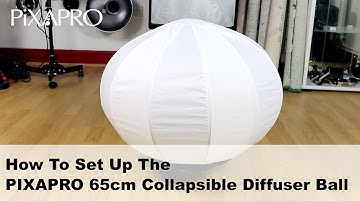 How To Set Up the PiXAPRO 65cm Collapsible Diffuser Ball