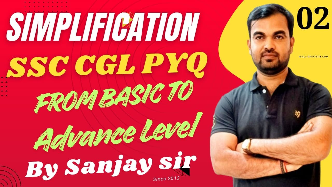 MOST IMPORTANT || SIMPLIFICATION SSC CGL PYQ|| PART 2 ||#ssccgl #sscchsl | BASIC TO ADVANCE LEVEL