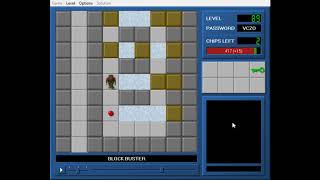 CC1 level 89: Block Buster (402 route + some tips)