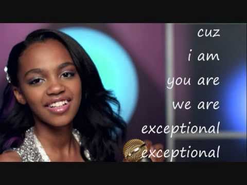 China Anne Mcclain Exceptional Lyrics Full You China Anne Mcclain Exceptional Lyrics Full