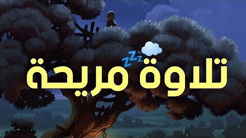 أرح قلبك... 💛تلاوة هادئة تريح العقل ☁️صوت هادئ ومريح جداً للنوم والراحة النفسية 😴