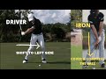 Rory McIlroy GolfSwing Driver  VS Iron