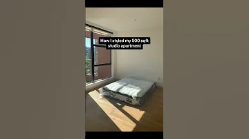 How I Styled Me 500 Sqft Studio Apartment 