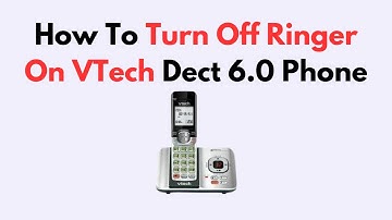 How to Turn Off Ringer on VTech DECT 6.0 Phone – Silent Mode Instructions