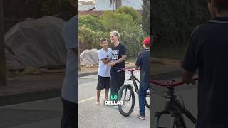 PNEU ESCORREGOU😨 #bike #grau #sograu #grau244 #244 #grauecortebr244 #graudelado