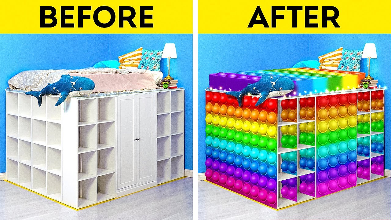 BEST ROOM MAKEOVER IDEAS || Extreme Room Transformation