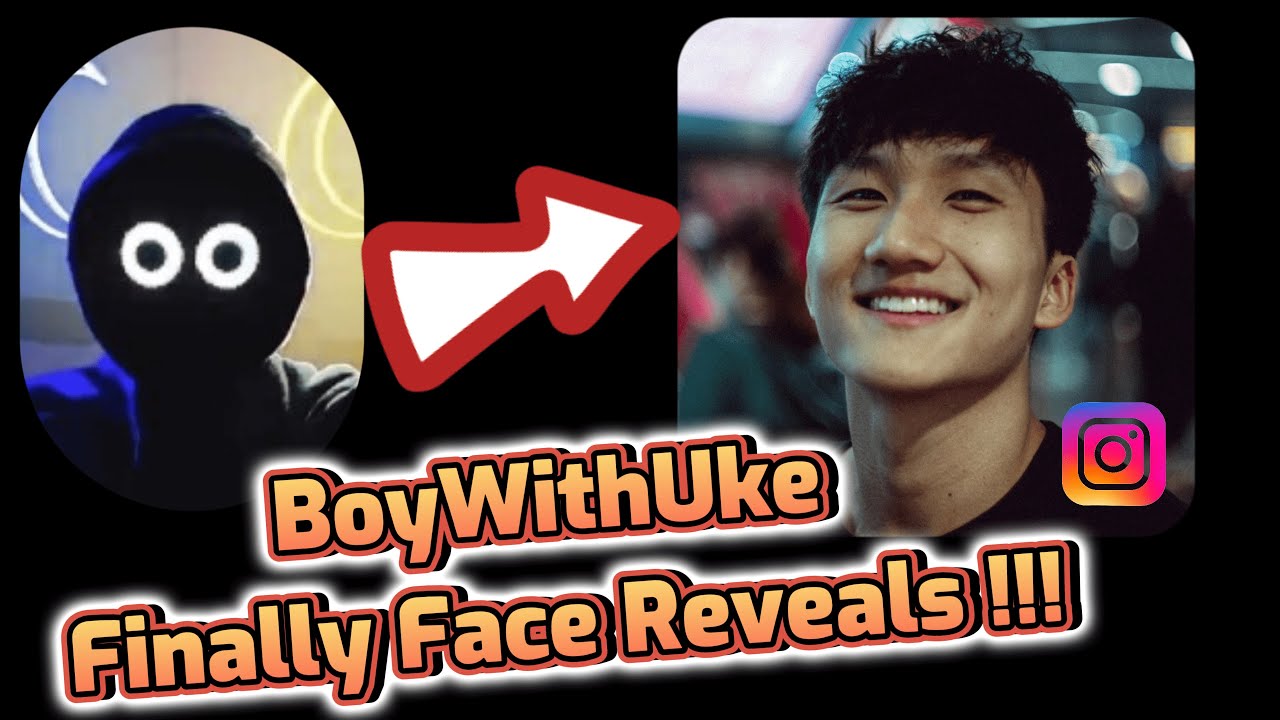 AI BOYWITHUKE FACE REVEALED - BiliBili