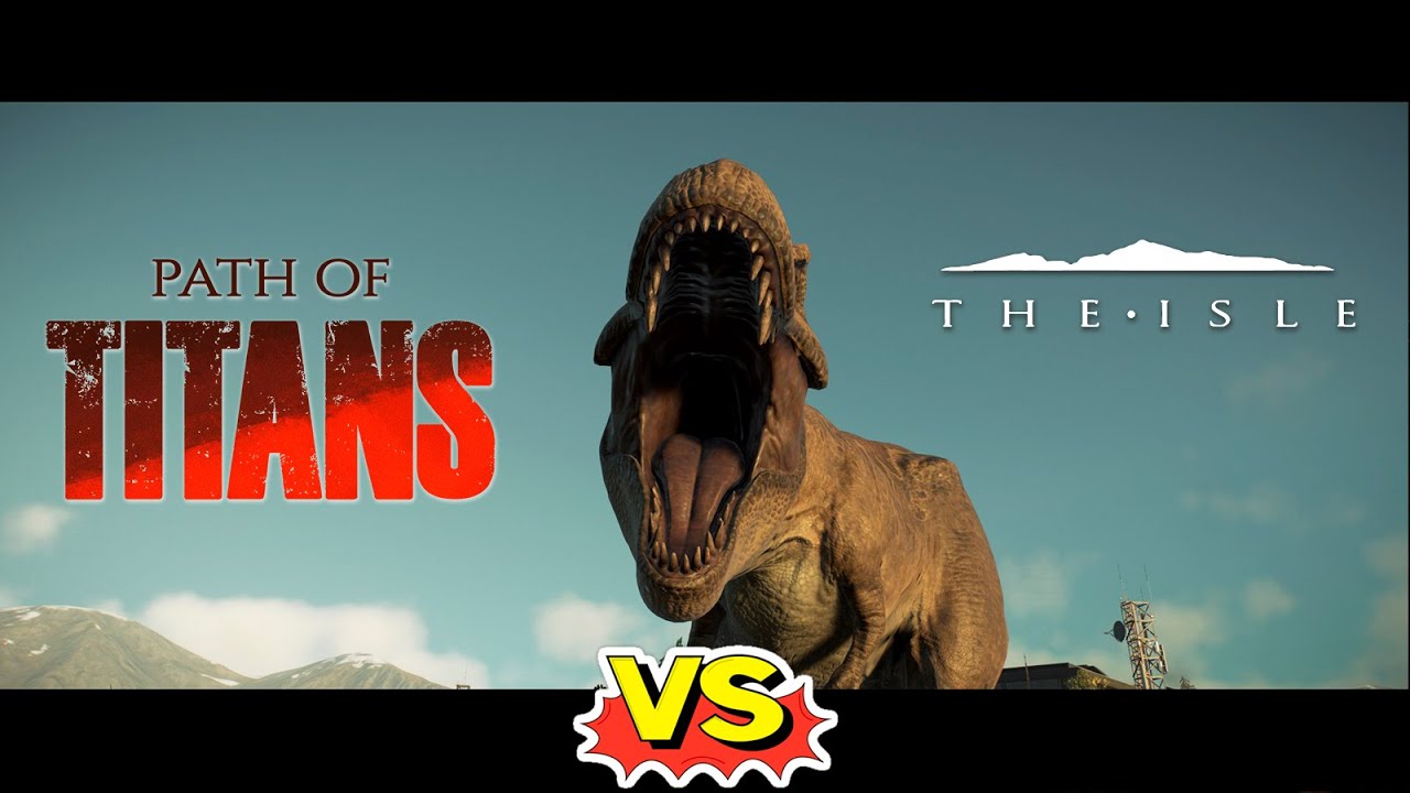 Сервера age of dino. The Isle Титан. Эйдж оф Дино. Path of Titans vs the Isle. Path of Titans vs the Isle Legacy.